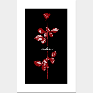 Violator Red Posters and Art